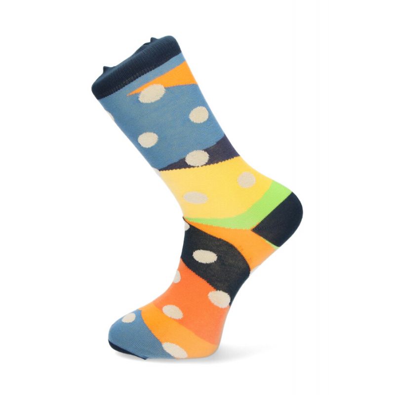Multicolor Abstract Sock