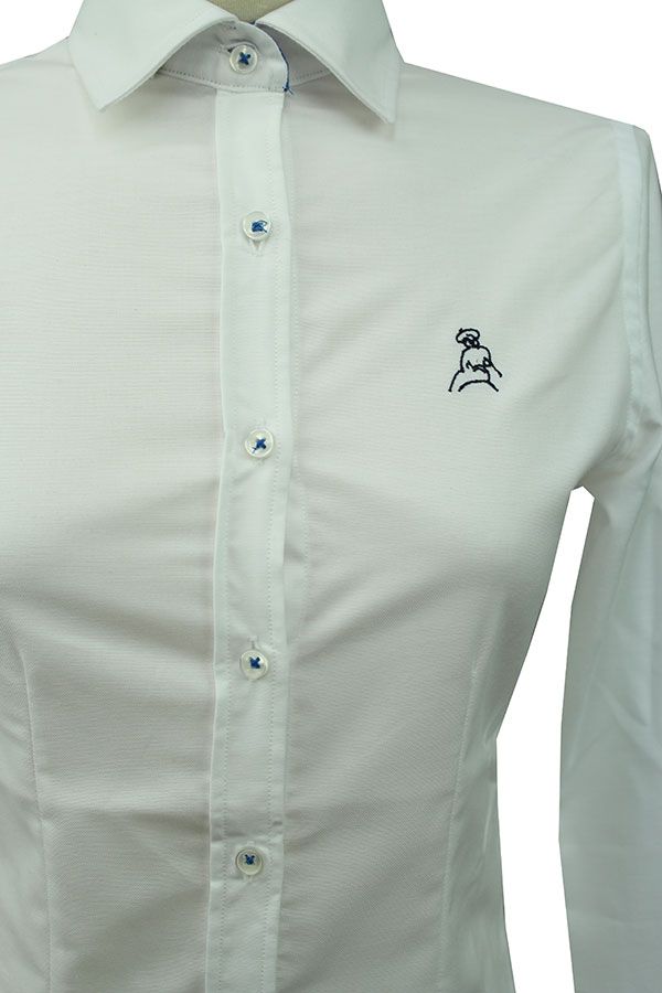 Camisa Mujer Blanca Oxford