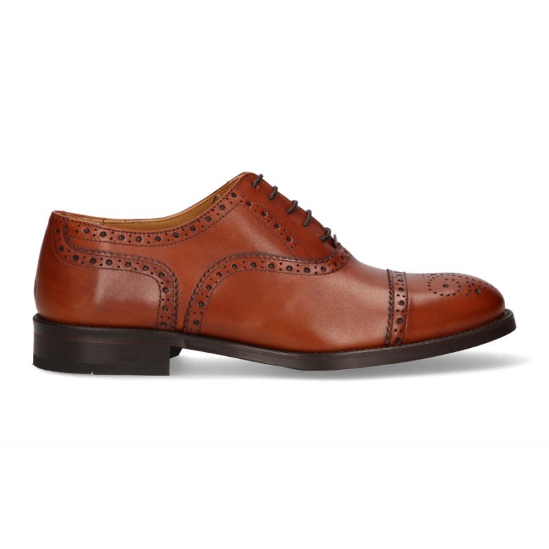 English Brogued Leather Shoe