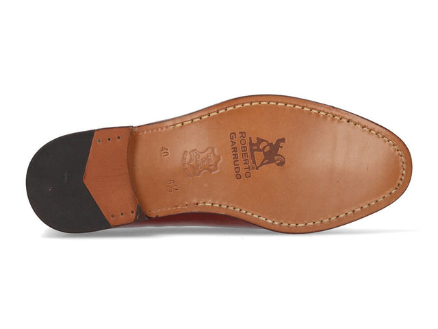 Bronze tassel loafer