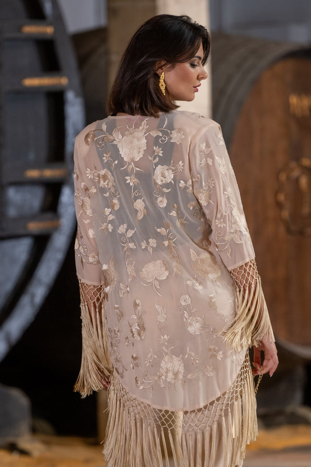 CHAQUETA AMOROSA BEIGE