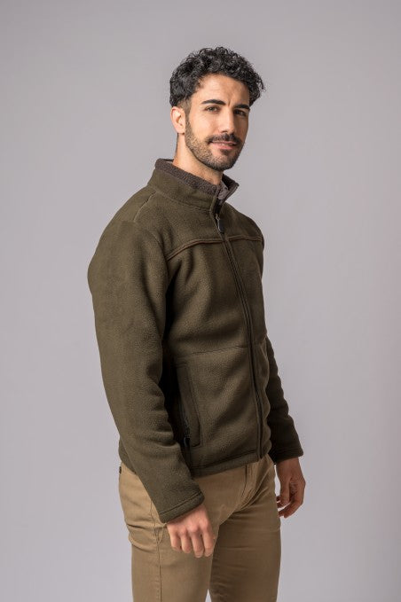 Chaqueta polar Orleans Oliva