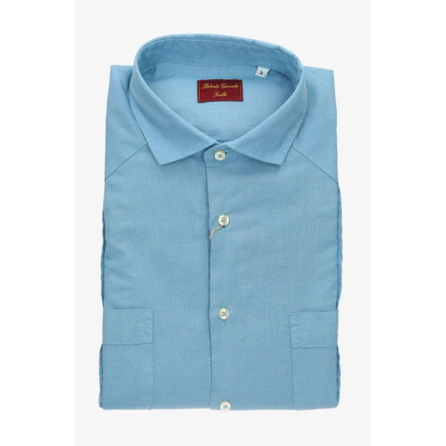 Blue Cuban Shirt