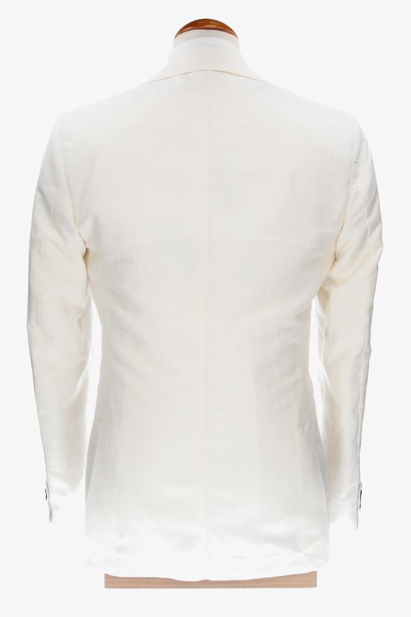 Ivory Linen Blazer