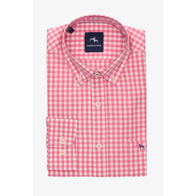 Fuchsia Checkered Shirt