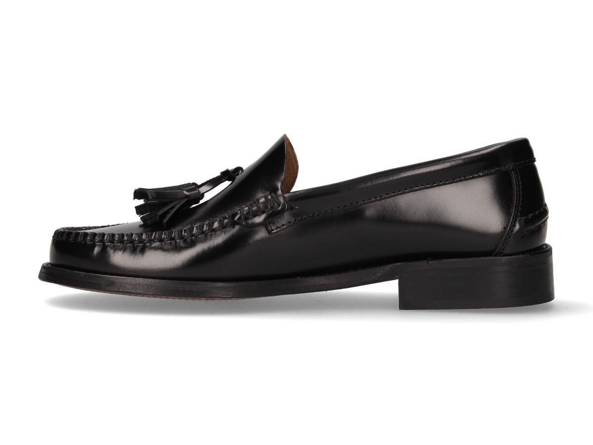 Black Tassel Loafer