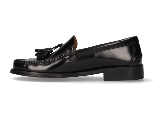 Black Tassel Loafer