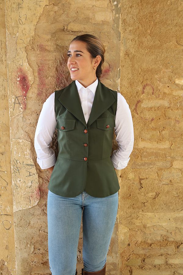 Gilet vert Sintra