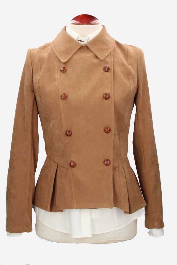 Paris Camel Suede Jacket