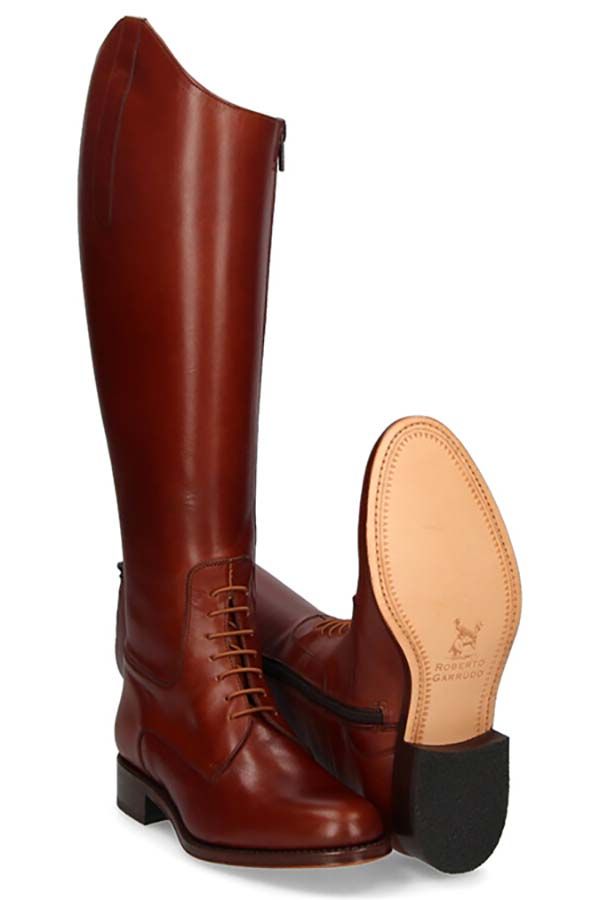 Bottes d'équitation en cuir à fermeture éclair latérale Valverde del Camino