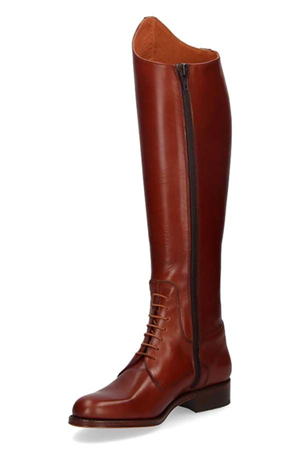 Bottes d'équitation en cuir à fermeture éclair latérale Valverde del Camino