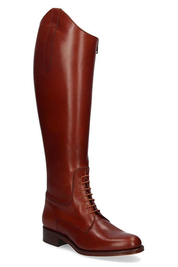 Bottes d'équitation en cuir à fermeture éclair latérale Valverde del Camino
