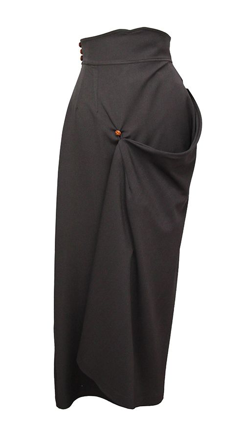 Brown Safety Riding Skirt