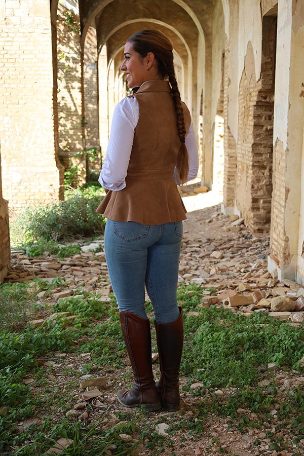 Chaleco Oporto Antelina Camel