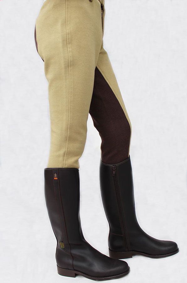 Beige and Chocolate Boy Breeches