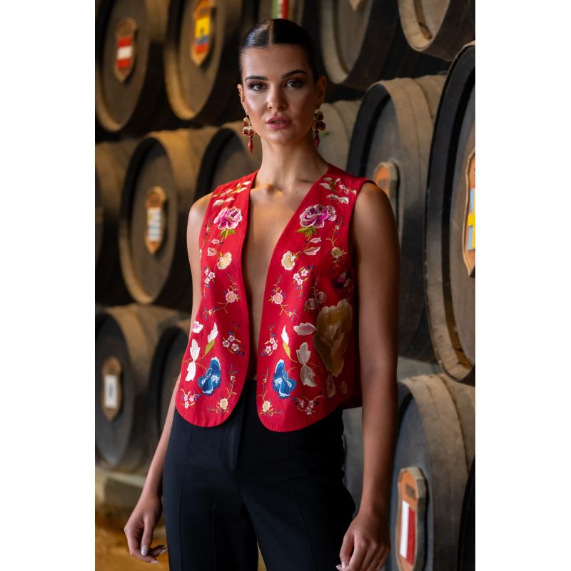 Chaleco Deslío Coral Aqua