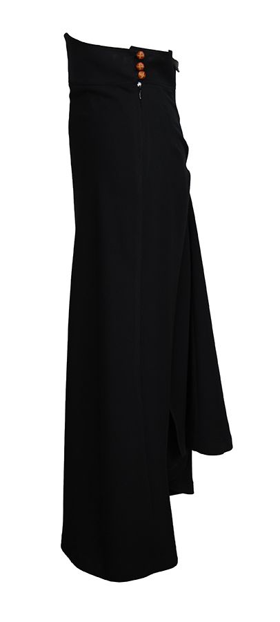 Black Safety Rider Skirt