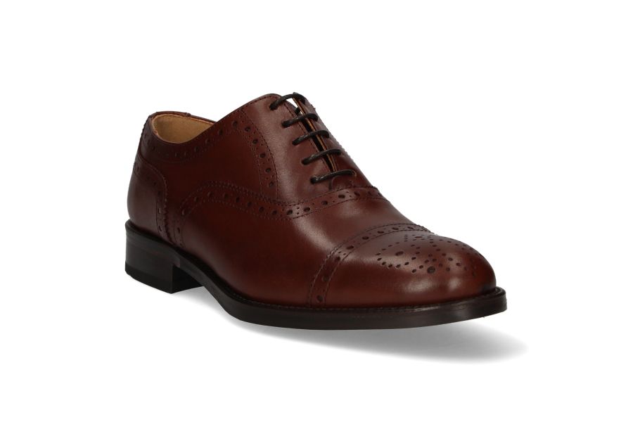 Zapato Inglés Brogueado Marrón