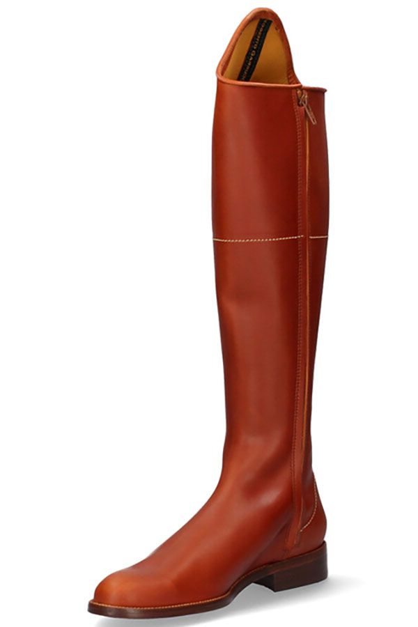 Hazelnut Zipper Riding Boot Valverde del Camino