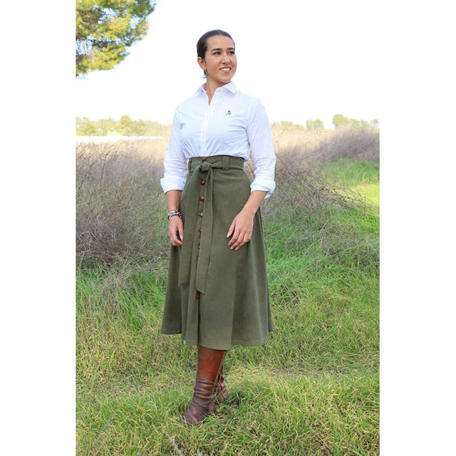 Cassandra Green Skirt