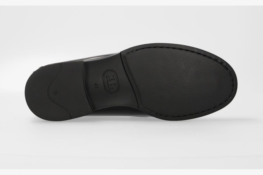 Antik Black Mask Moccasin