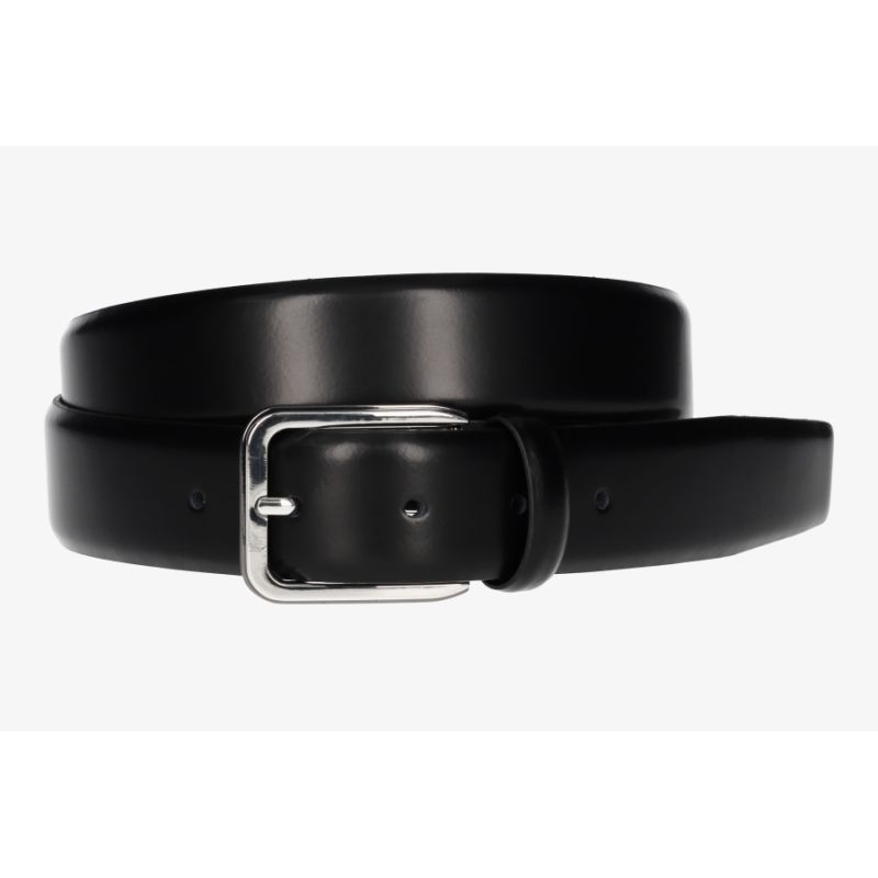 Cinturón liso negro