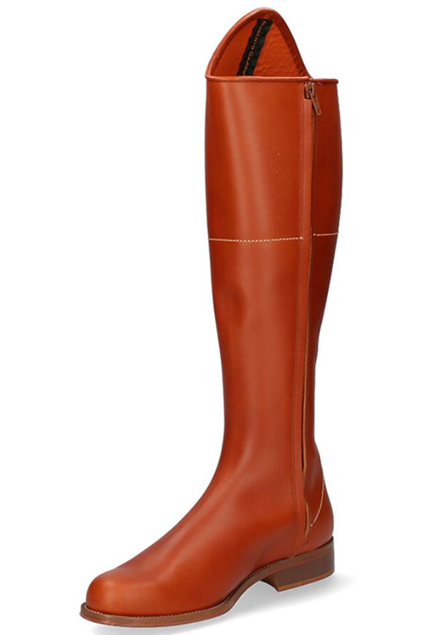 Natural Zipper Rociero Boot Valverde del Camino