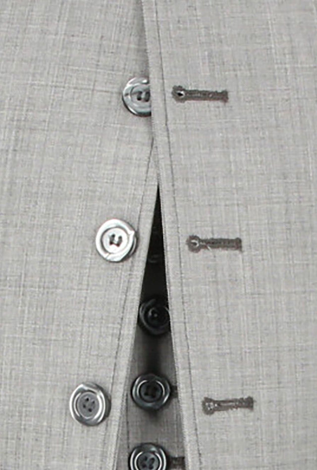 Chaqueta y Chalequillo Gris