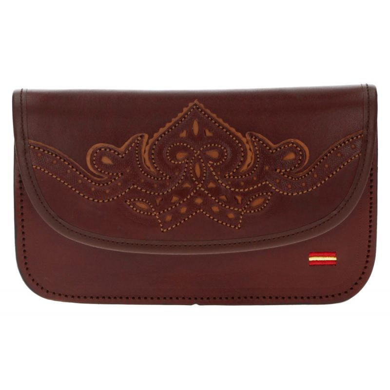 Rociero Bag Embroidered Flag of Spain Valverde del Camino