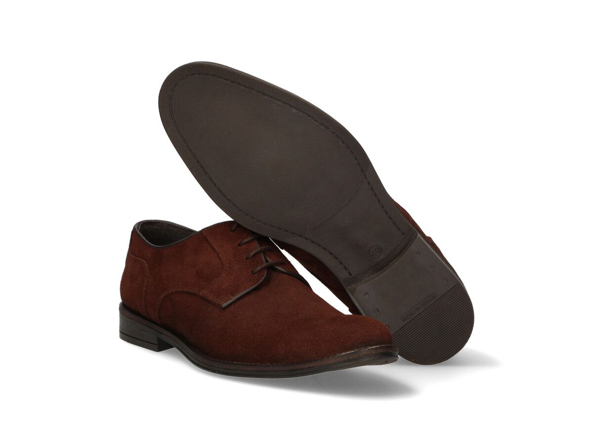 Mahogany Nubuck Blucher