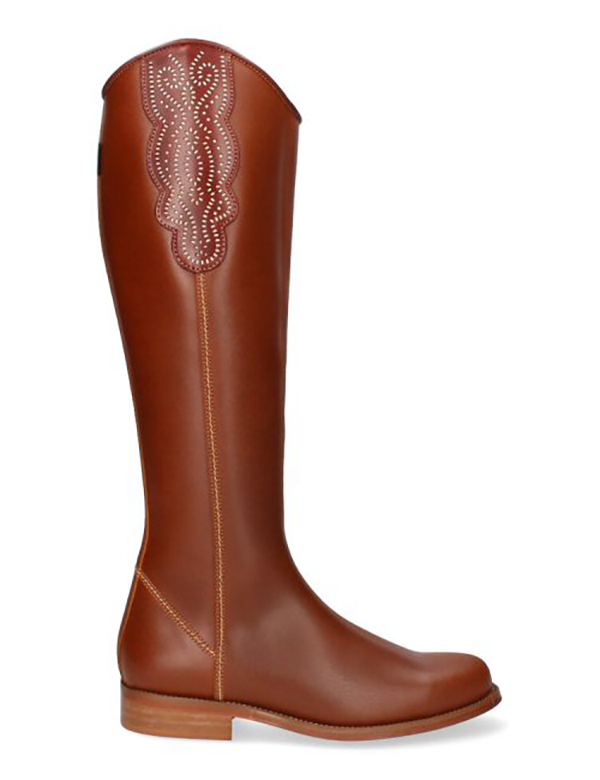English Mouth Rociera Country Boot with Valverde del Camino Stitching