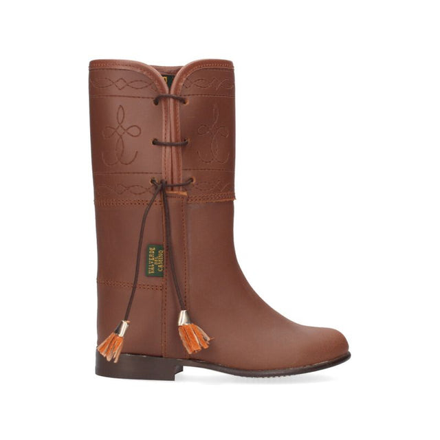 Valverde del Camino open-toed children's boot