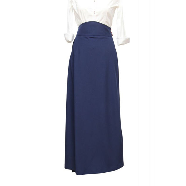 Blue Safety Riding Skirt