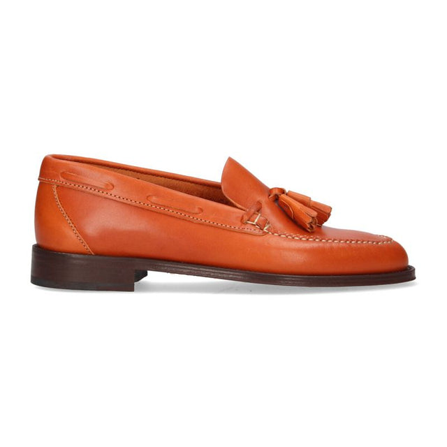 Leather tassel loafer