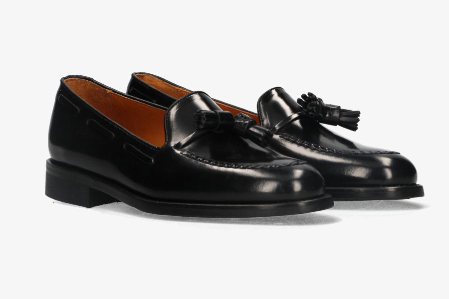 Black Birmingham Tassel Loafer