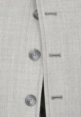 Fine Yarn Grey Jacket and Waistcoat