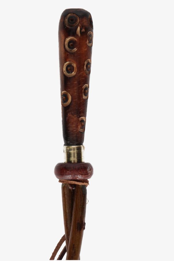 Braided Whip with Tornado Circle Handle