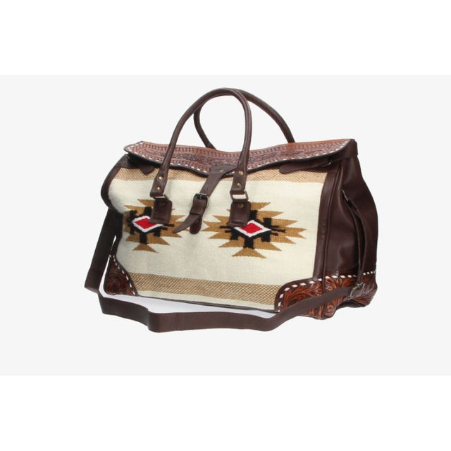 Ethnic Travel Bag with Clasp