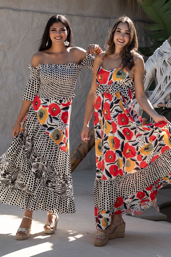 SKIRT GALE POPPY BLACK