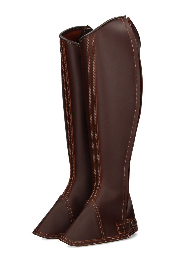 Chestnut Zipper Gaiter Valverde del Camino