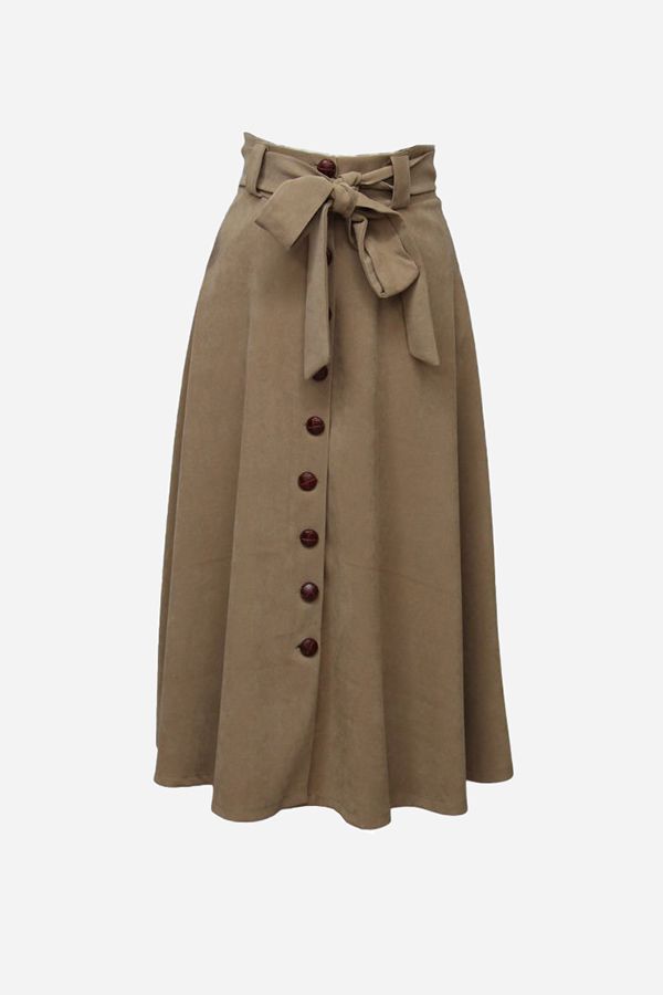 Cassandra Beige Skirt