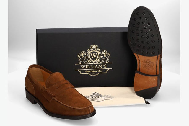 Loafer nobuck tabaco