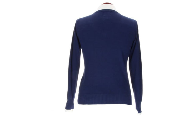 Navy V-Neck Sweater