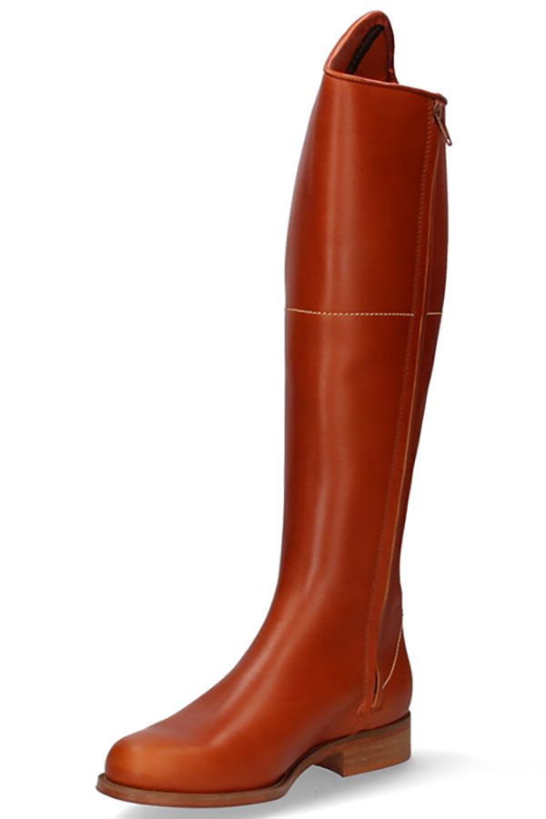 Valverde del Camino Natural Zipper Riding Boot