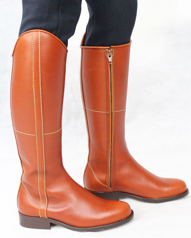 Botte d'équitation naturelle pour enfants Valverde del Camino