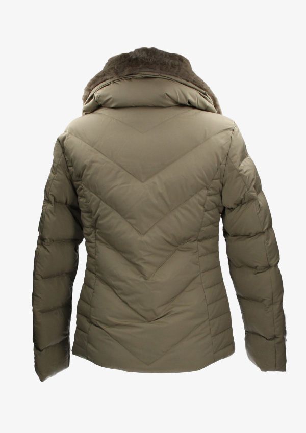 CHAQUETA ACOLCHADA VERDE