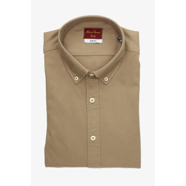 Chemise boutonnée Camel