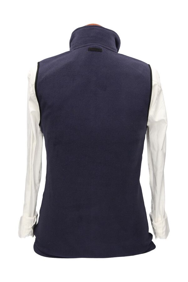 Gilet polaire bleu marine