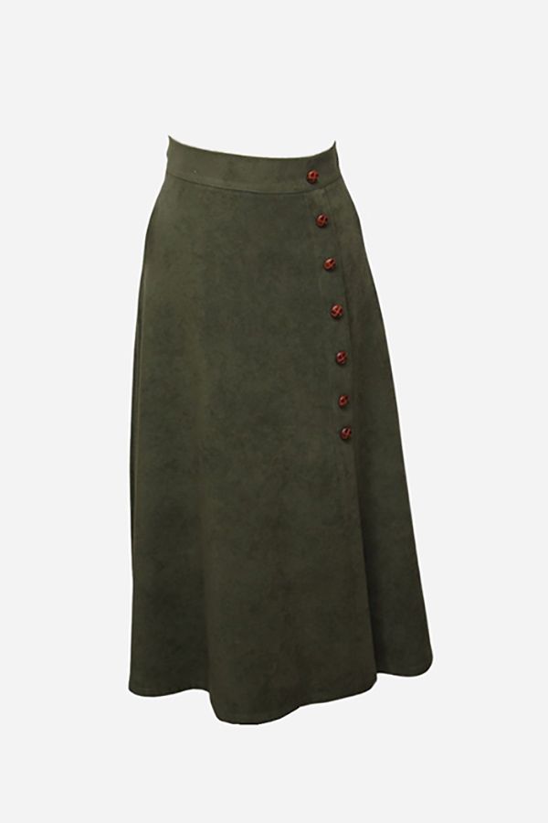 Minerva Green Skirt