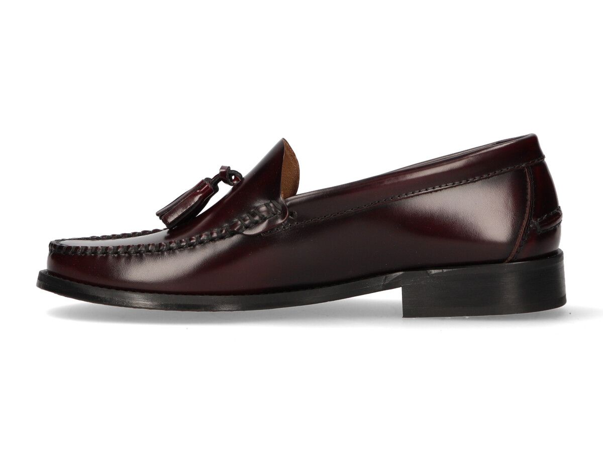 Burgundy Tassel Loafer